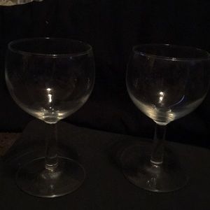 Wine glasses